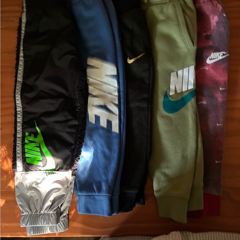 Nike Kids Sweatpants Set - Black, Blue, Green, Red